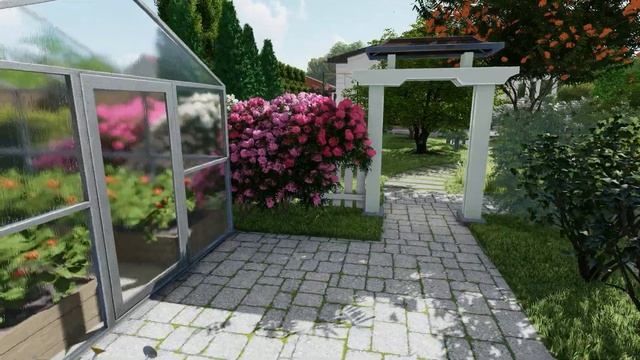 Landscape Design. Evgeniy Babaev.  Проект участка 26 соток. Москва. Февраль 2021.