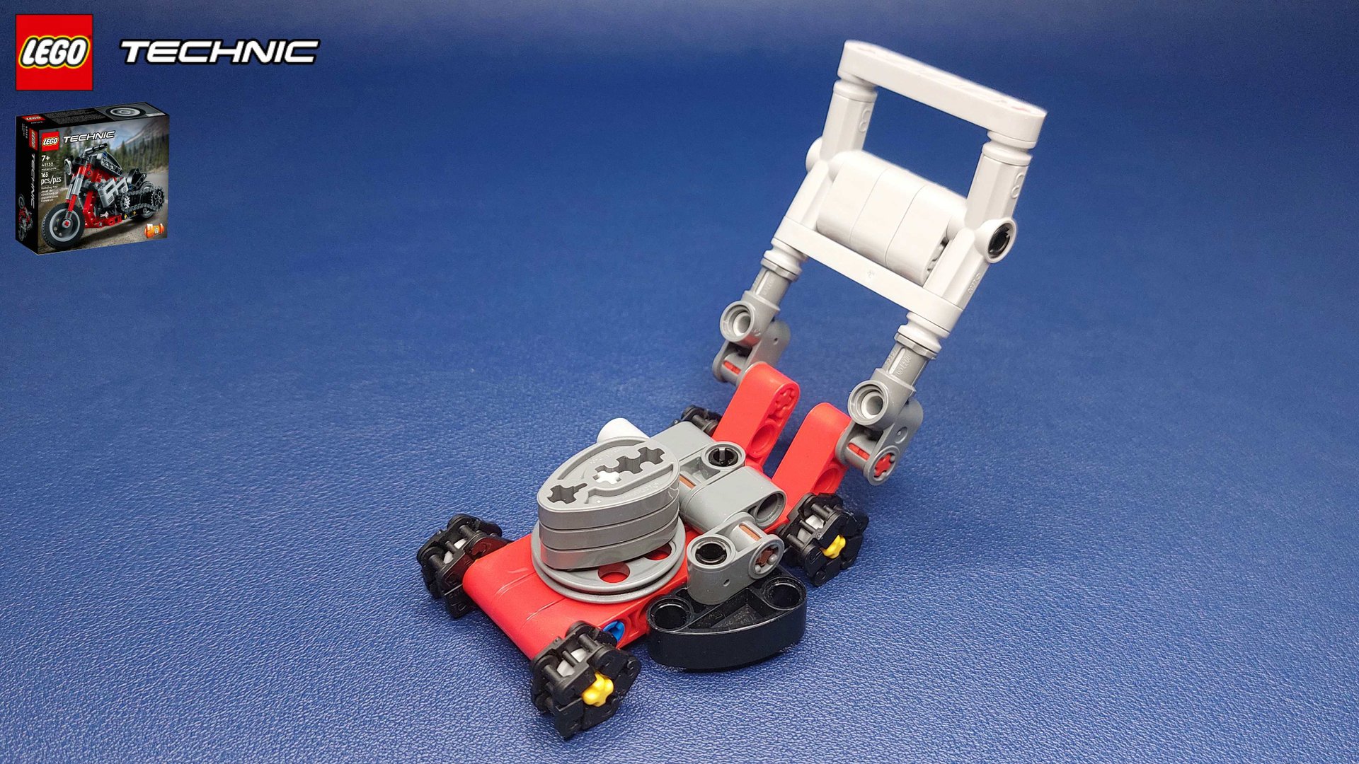 Lego Technic 42132 Lawn mower смотреть онлайн