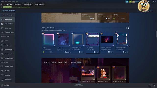 + Steam Points Shop Update + New Badges, Frames, Season Profile + Where & FAQ + смотреть онлайн