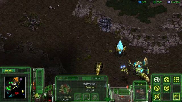 StarCraft Remastered: UEDAIP - Expansion Terran / U 06 Emperor's Flight w/ commentary (mass Todes) смотреть онлайн