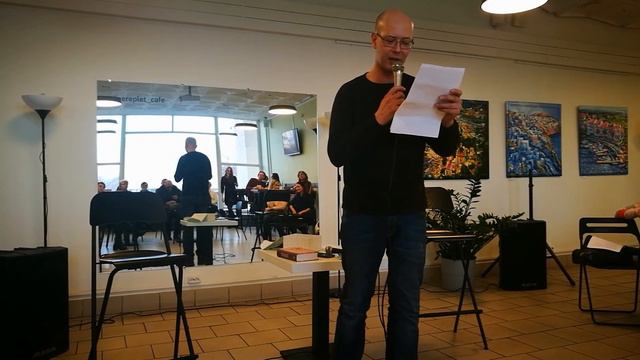 Выступление Александра Тененбаума, победителя первого прозаического слэма в Тольятти. смотреть онлайн