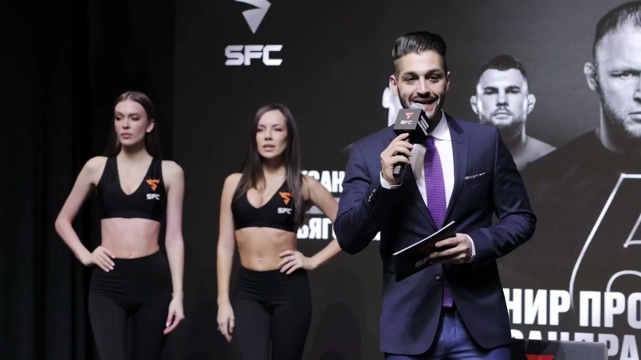 SFC-6: церемония взвешивания и пресс-конференция смотреть онлайн