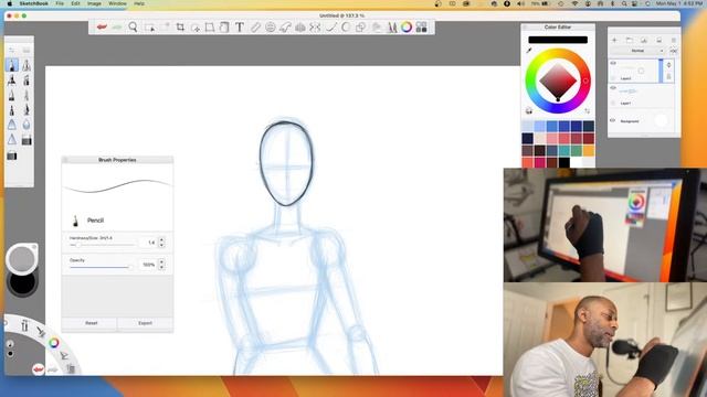 Unveiling the Secrets to the Perfect Fashion Model Sketch! ep58 смотреть онлайн