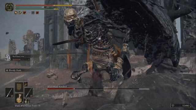 Elden Ring Black Blade Kindred Boss Fight with Black Knife Tiche [2k] смотреть онлайн