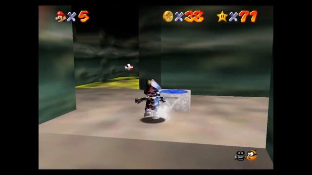 Super Mario 64 - Hazy Maze Cave - 100 Coins Power Star Gameplay Walkthrough смотреть онлайн