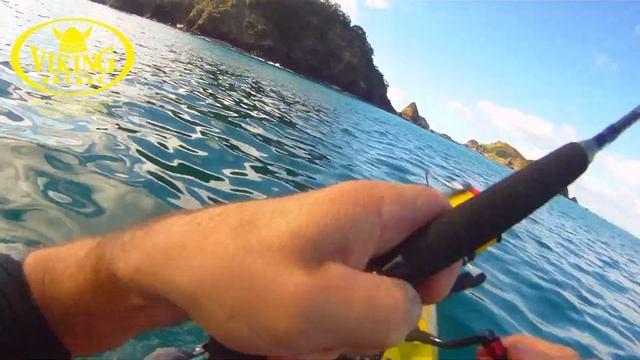 Kayak Fishing Cavalli Islands NZ with Viking Kayaks смотреть онлайн