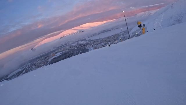 Кировск. BigWood. Ноябрь 2023. Трасса 18.