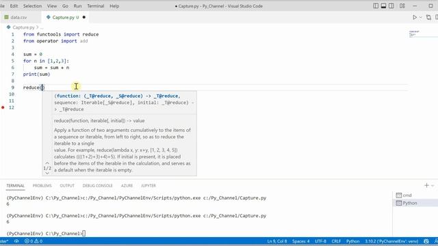 #65 Python for Beginners: Magic of REDUCE in Python смотреть онлайн