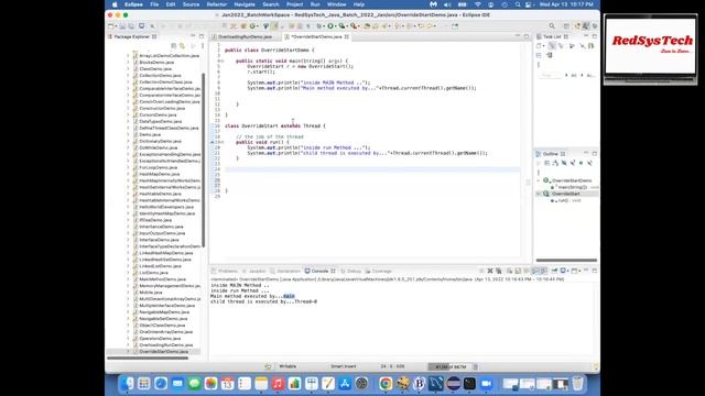 Core Java Basic Concepts | FREE Live Classes - Day - 37 | Java | Java Tutorial | JAVA | RedSysTech смотреть онлайн