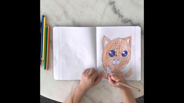 Как легко нарисовать котика смотреть онлайн