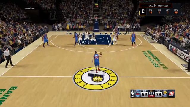 NBA 2K15 PS4 Моя Карьера Конец 10 Дневный контракт Партия 2 смотреть онлайн