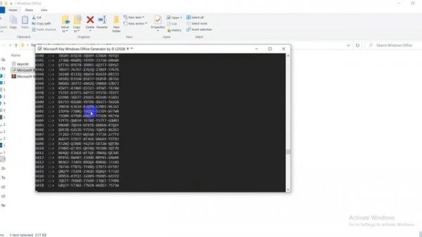 Microsoft Windows office key generator [ python ]