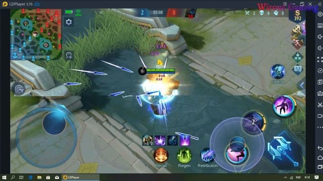 KEY MAPPING GAMEPAD MOBILE LEGEND LDPLAYER