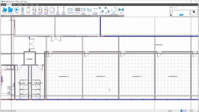 MEPworx - Piping - Adding Underfloor Heating Manifolds смотреть онлайн