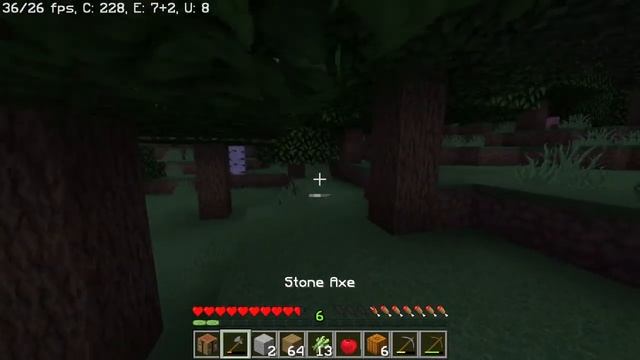 MC survival part 1: Collecting resources/building a base (1.16 java) смотреть онлайн
