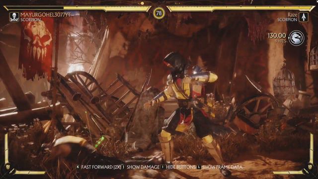Mortal Kombat 11 - Scorpion vs Scorpion Funny Fight 😂 - Mortal Kombat 11 смотреть онлайн