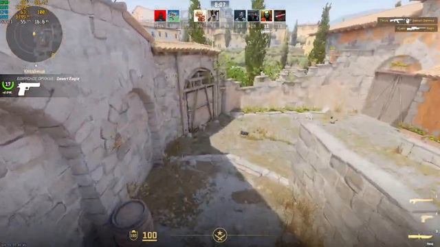 Counter strike 2. AMD Athlon X4 860K + GTX 1050 2GB 16Gb RAM 1600CL11 смотреть онлайн