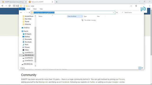 Convert a Pen Drive into a Web Server | Portable Web Server | Virtual Domain | PHP Web Server смотреть онлайн