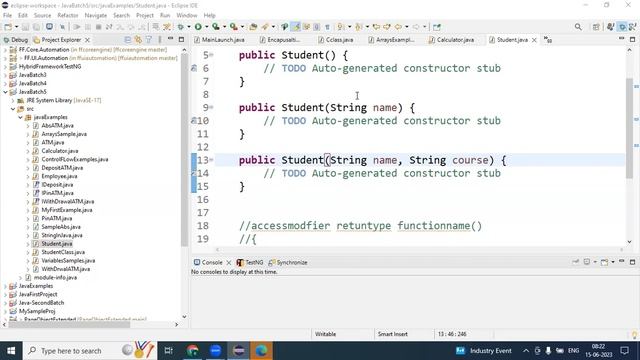Constructors in Java | Types of constructors | How to call constructor смотреть онлайн