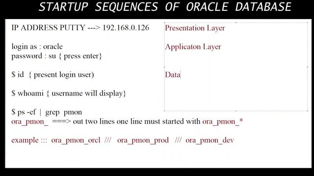 Startup Sequences of Oracle database Software смотреть онлайн