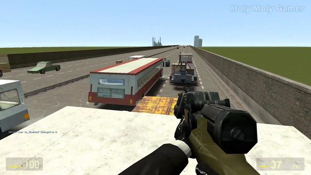 Gigachad Gmod Nextbot Chasing Me On The Road - I'm Trying To Escape! | Garry's Mod