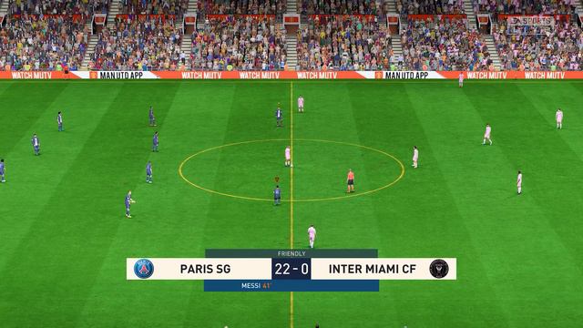 FIFA 23 -- MESSI RONALDO NEYMAR MBAPPE & HAALAND! ALL STARS !PSG 65-0 INTER MIAMI C.F! PS5 4K 60FPS