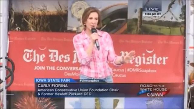 Carly's Q&A at the Iowa State Fair смотреть онлайн