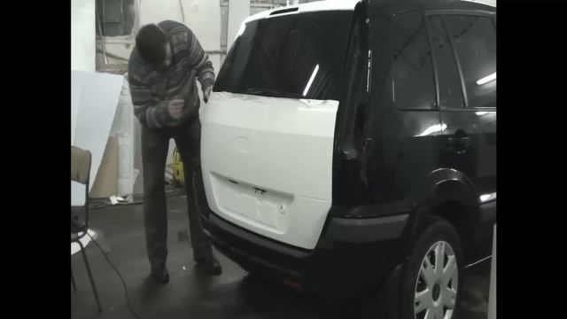 оклейка пленками под кожу автомобиля ford fusion.mov смотреть онлайн
