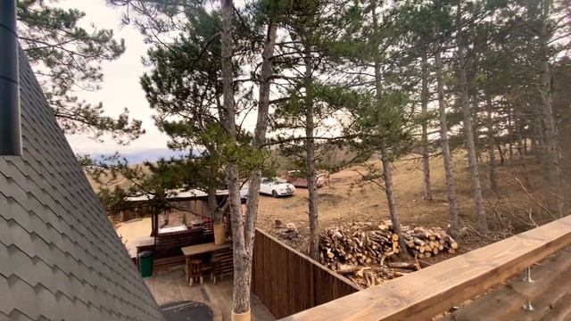 Отдых в Крыму / обзор гостевого дома Седьмое небо / банька в лесу смотреть онлайн