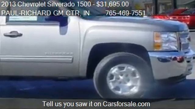2013 Chevrolet Silverado 1500 LT - for sale in Peru, IN 4697 смотреть онлайн
