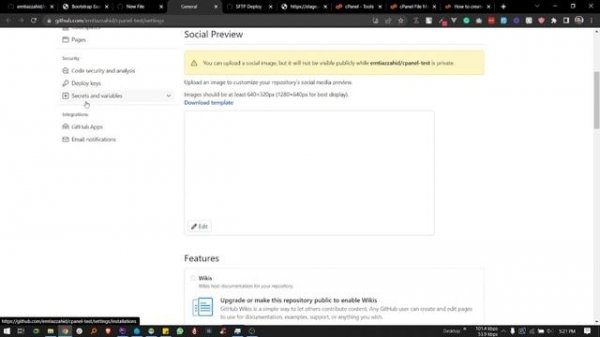 Auto deploy from GitHub to server via SFTP by GitHub Actions