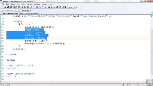 0413 Using DIVs Dynamic Web Design with PHP and MySQL смотреть онлайн