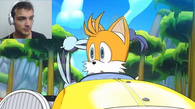 REACT! Desenho Team Sonic Racing Ep 2 | MILLER REAGE смотреть онлайн