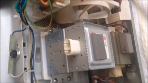Микроволновка искрит. Замена колпачка магнетрона