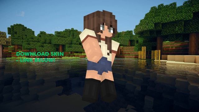 Amazing Girl With Brown Hair Minecraft Skin ? Download & Install Links ? Girl With Brown Hair