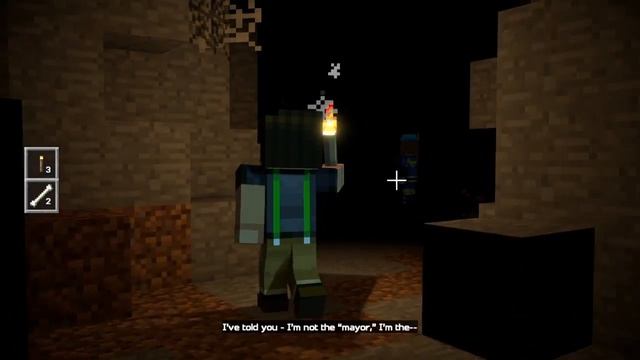 THE CREEPY GAUNTLET! Minecraft: Story Mode - Season 2 Episode 1 'Hero in Residence' Part 2 смотреть онлайн