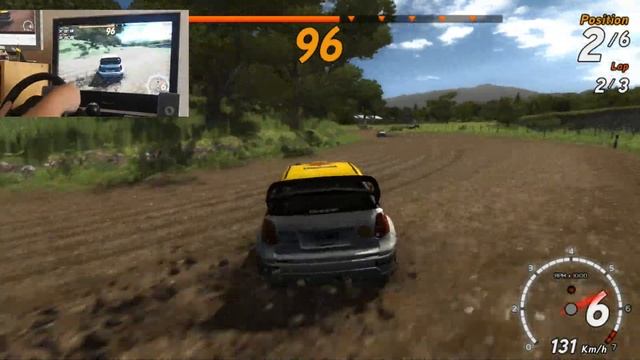 Sega Rally 3 - Playing Revo Lakeside with FFB Wheel live cam (TeknoParrot 1.64) смотреть онлайн