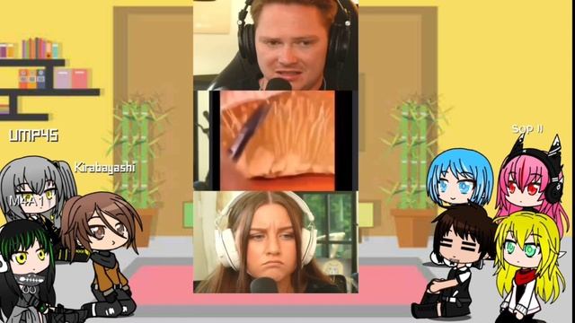 GATE React to MEMES on discord (GATE X GFL) смотреть онлайн