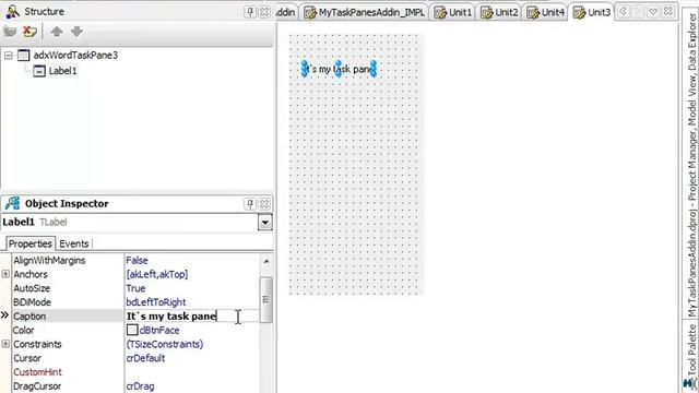Create advanced task panes in Excel, Word and PowerPoint (Delphi) смотреть онлайн