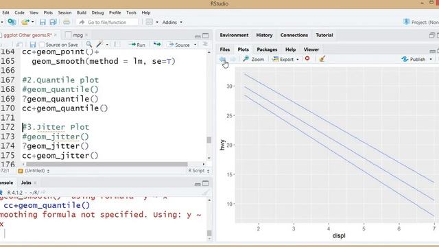 GGplot2 Part-8 Scatter Plot, Quantile plot, Jitter plot and Line plot смотреть онлайн