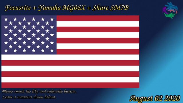 Focusrite + Yamaha MG06X + Shure SM7B смотреть онлайн