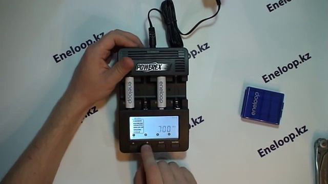MAHA Powerex MH C9000 Обзор работы зарядного устройства смотреть онлайн