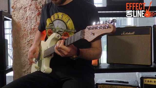 Schecter Nick Johnston Traditional HSS Atomic Snow - Quick test смотреть онлайн
