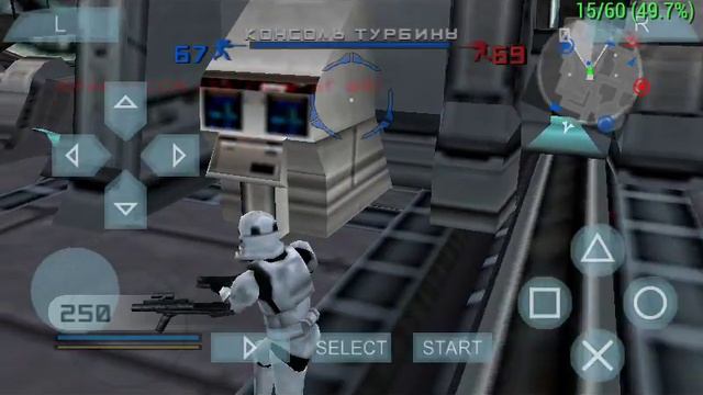 Тест Battleftont 2 на эмуляторе PSP на Mali 400. смотреть онлайн