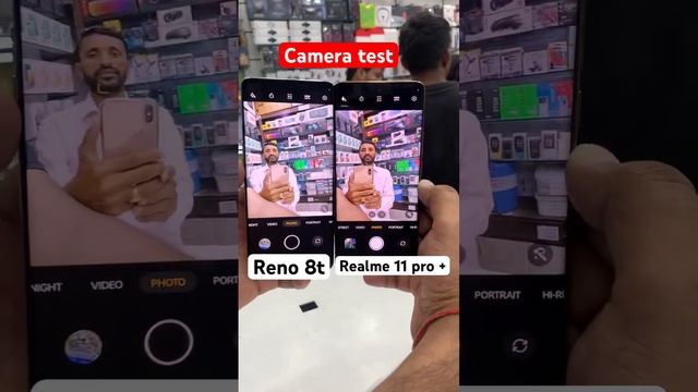 realme 11 pro plus Vs oppo reno 8t camera test #shortsfeed #cameratest смотреть онлайн