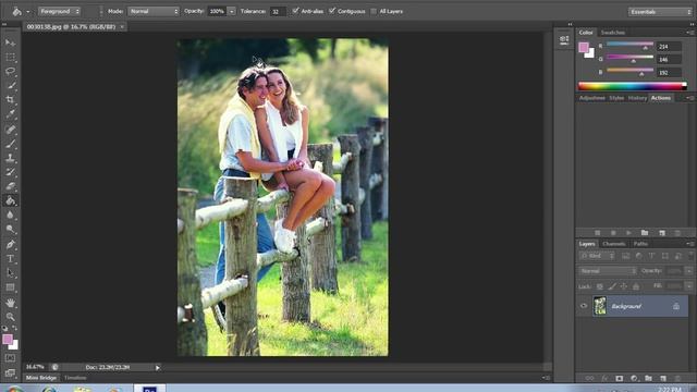 How to Use Actions in Photoshop CS6 смотреть онлайн