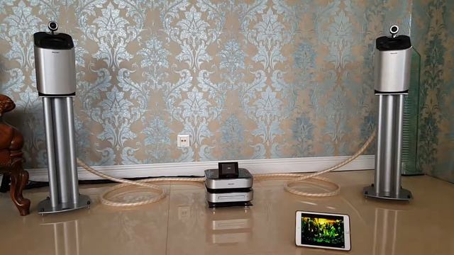 аудио тест High-End аудиосистемы PHILIPS SoundSphere - Wi-Fi (AirPlay) смотреть онлайн