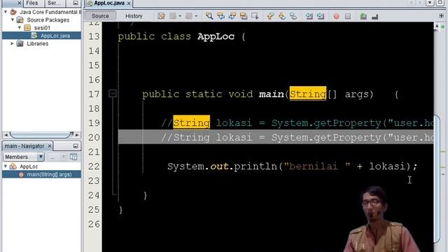 Java Core Fundamental III : Session #01 : App Location смотреть онлайн