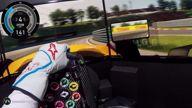 F1 2016 HUNGRIA GP Onboard | RENAULT @ Hungaroring | Assetto Corsa | GOPRO HD 1080p смотреть онлайн