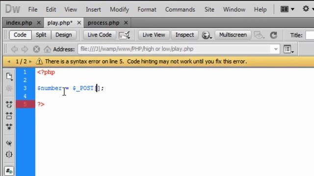 PHP: High or low game (Part 1) смотреть онлайн